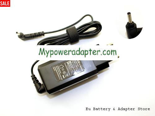 LG LCAP53-BK Power AC Adapter 19V 1.3A 25W LG19V1.3A25W-3.0x1.0mm-EU LG LCAP53-BK Power AC Adapter 19V 1.3A 25W LG19V1.3A25W-3.0x1.0mm-EU